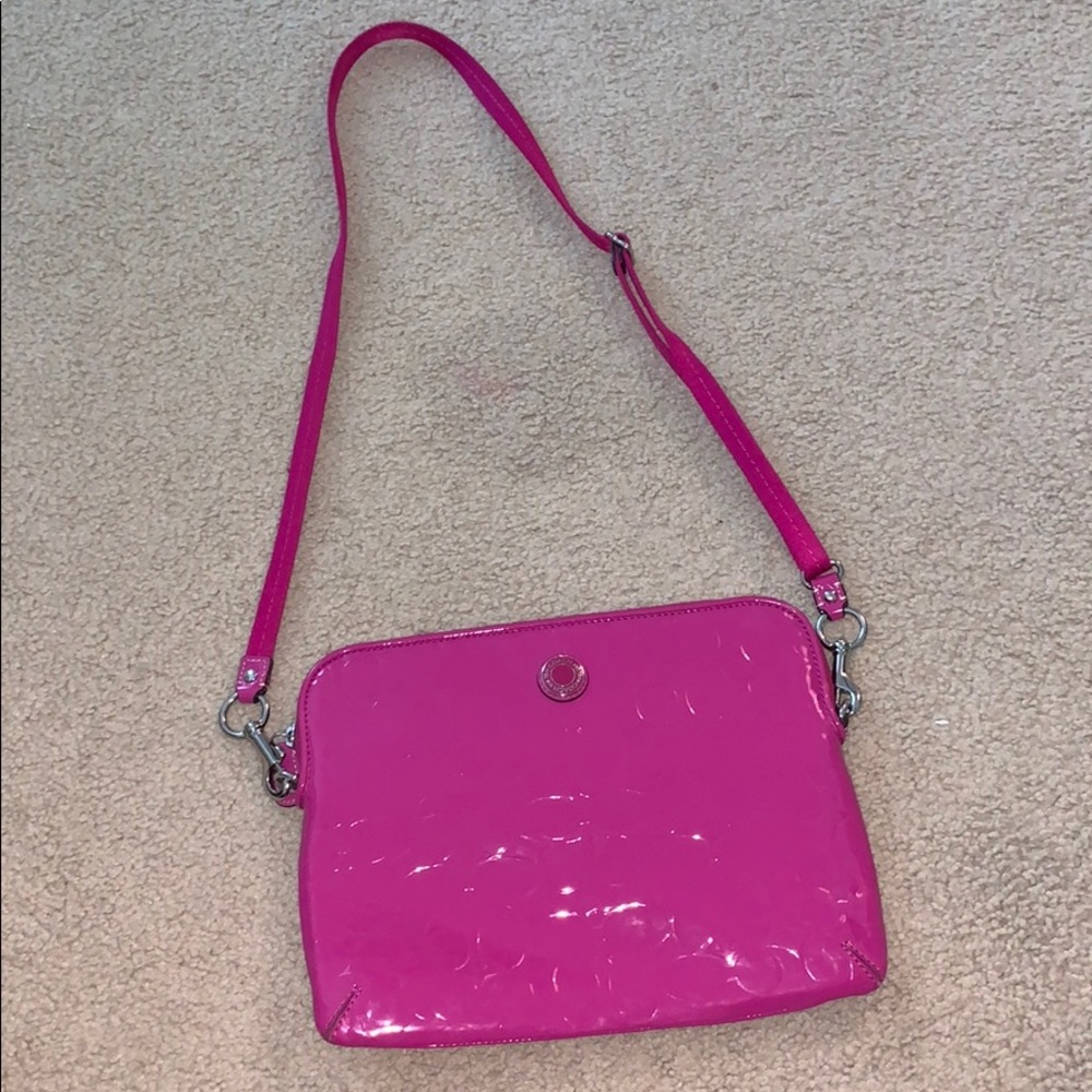 Coach iPad carrier w/adjustable strap